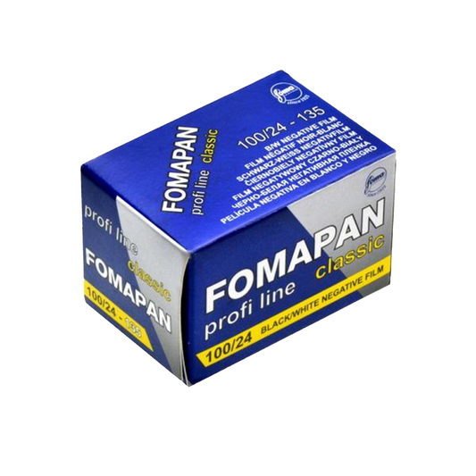 Foma Fomapan 100, 35mm, 24 exp., Black and White Film