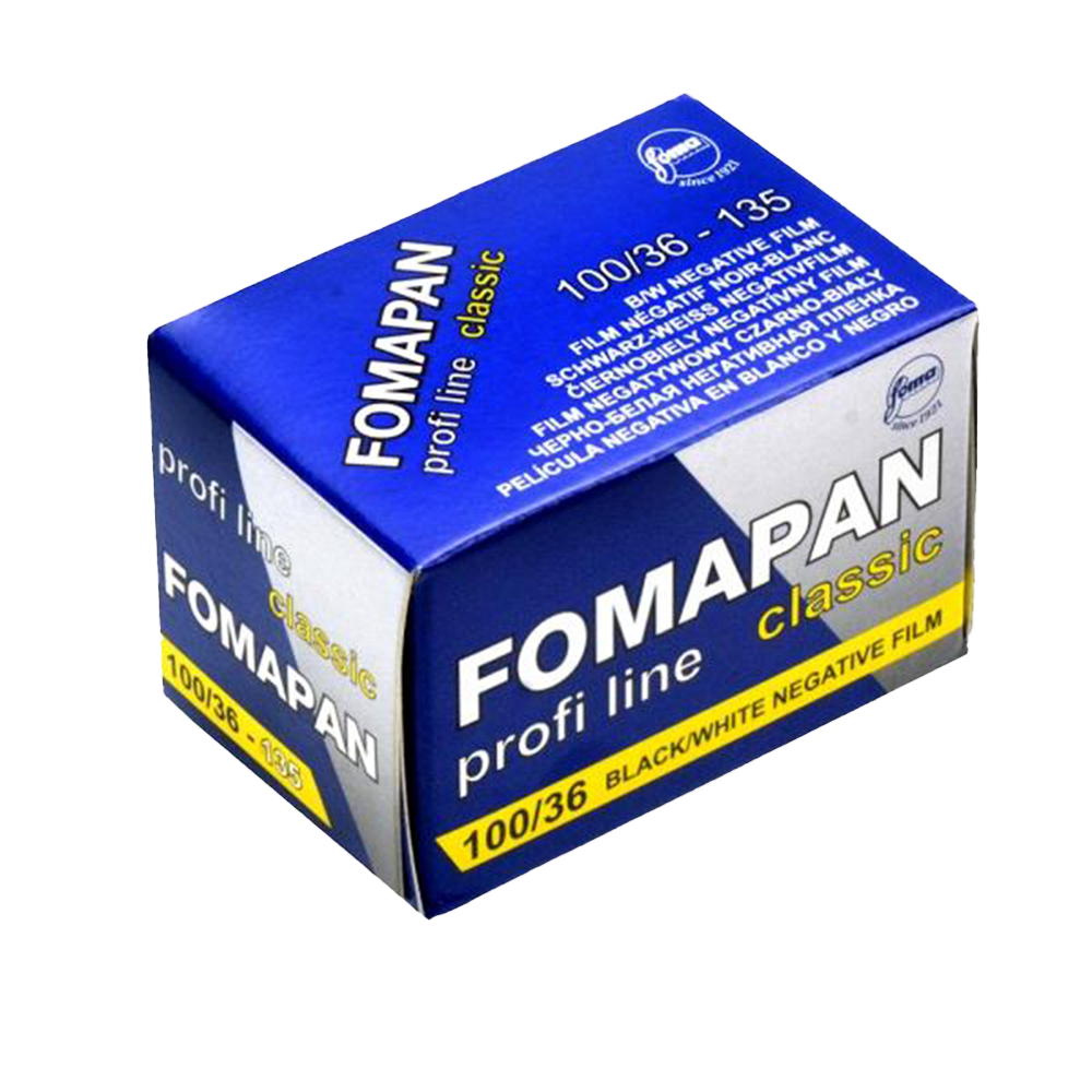 Foma Fomapan 100, 35mm, 36 exp., Black and White Film