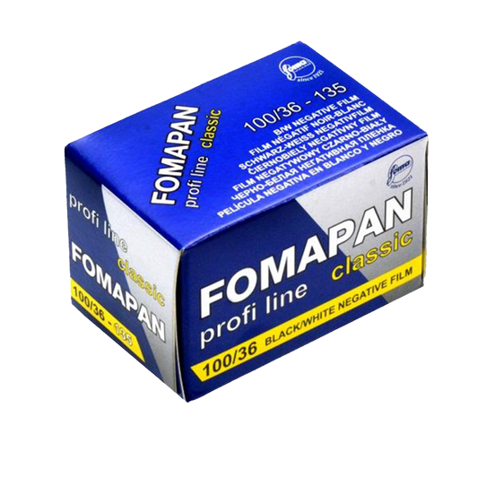 Foma Fomapan 100, 35mm, 36 exp., Black and White Film