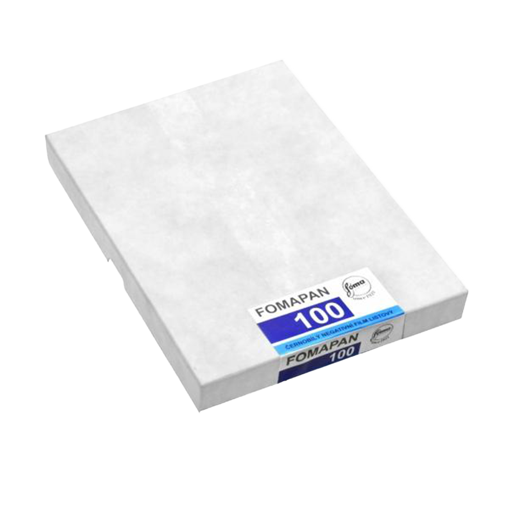 Foma Fomapan 100, 5x7, 50 Sheets, Black and White Film