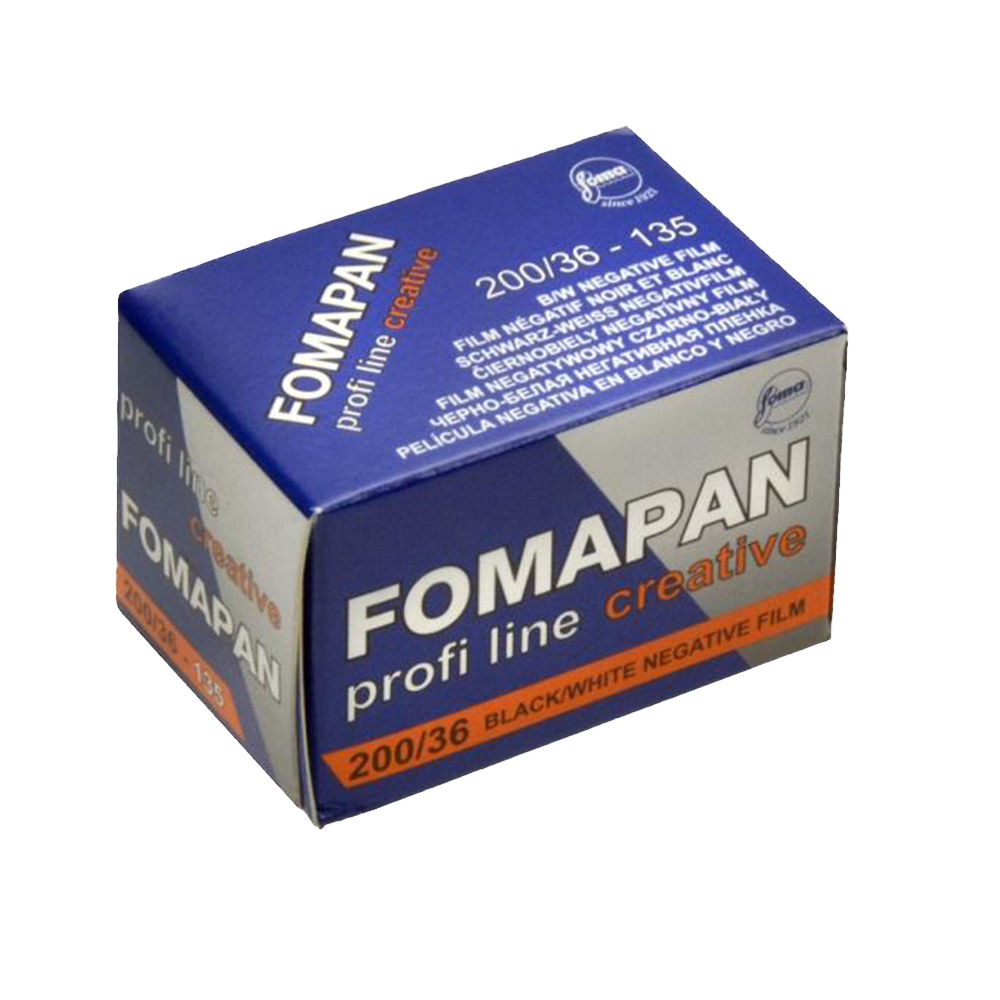 Foma Fomapan 200, 35mm, 36 exp, Black and White Film