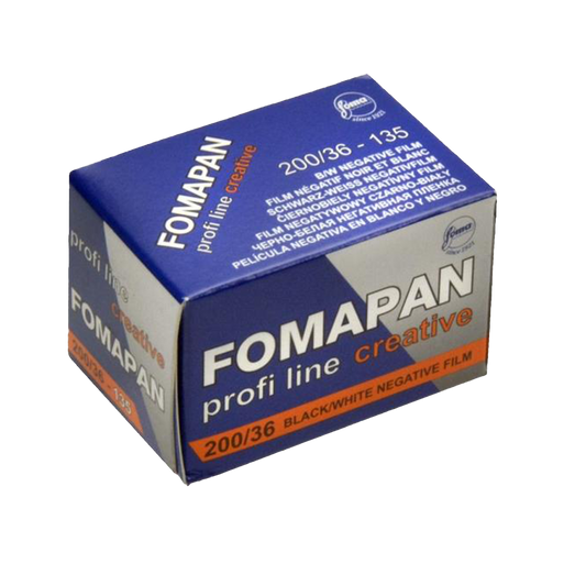 Foma Fomapan 200, 35mm, 36 exp, Black and White Film