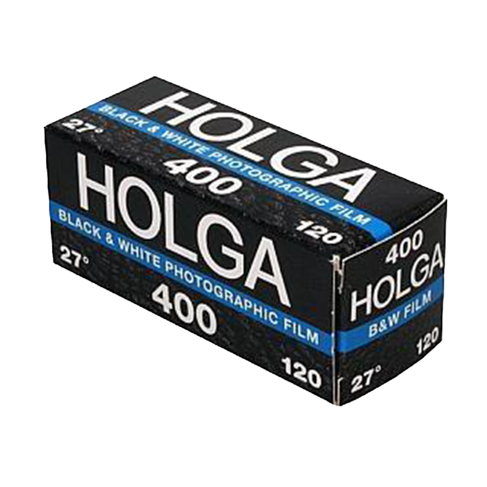 Holga 400, 120, Black and White Film
