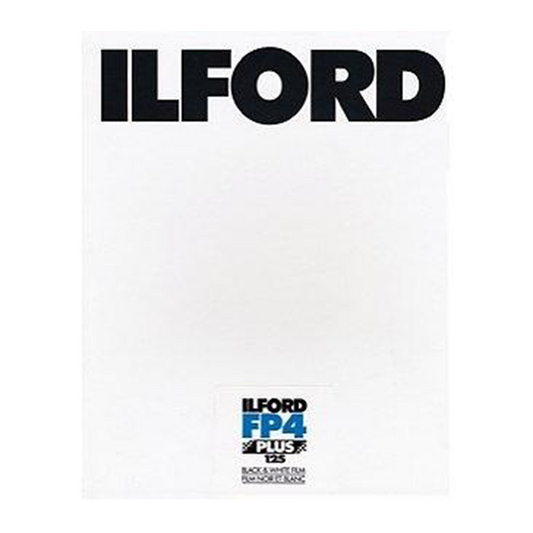 Ilford FP4+, 2.25x3.25, 25 Sheets, Black and White Film