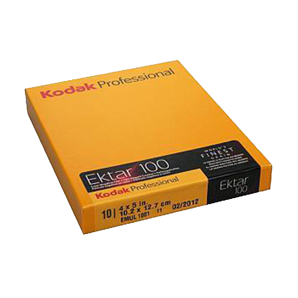 Kodak Ektar 100, 4x5, 10 Sheets, Color Film
