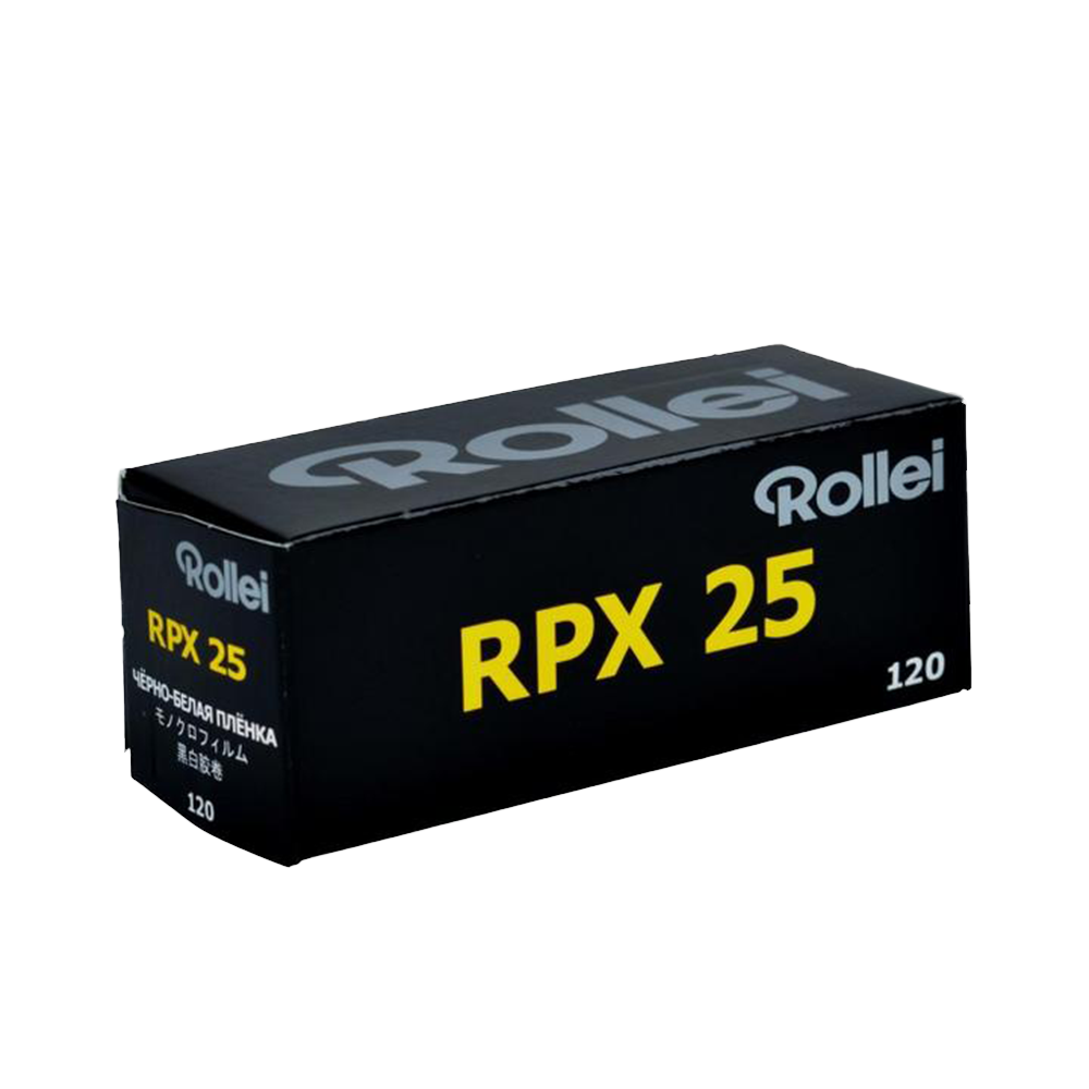 Rollei RPX 25, 120, Black and White Film