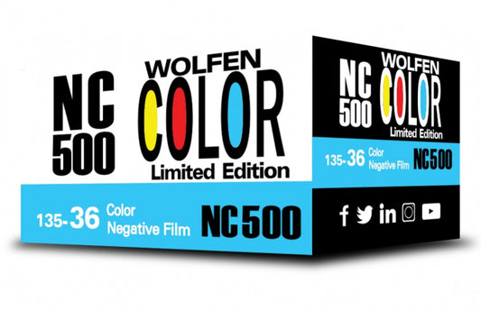 Wolfen NC500 400 ISO 35mm x 36exp.Color Negative Film