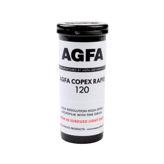 Agfa Copex Rapid 50, 120, Black and White Film