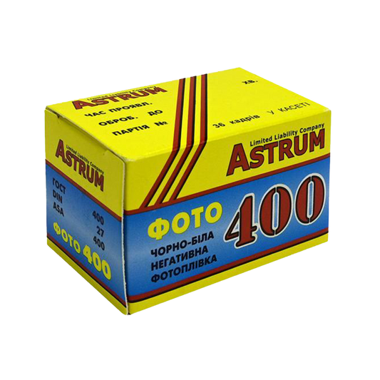 Astrum  Foto 400, 35mm, 36 Exp., Black and White Filme