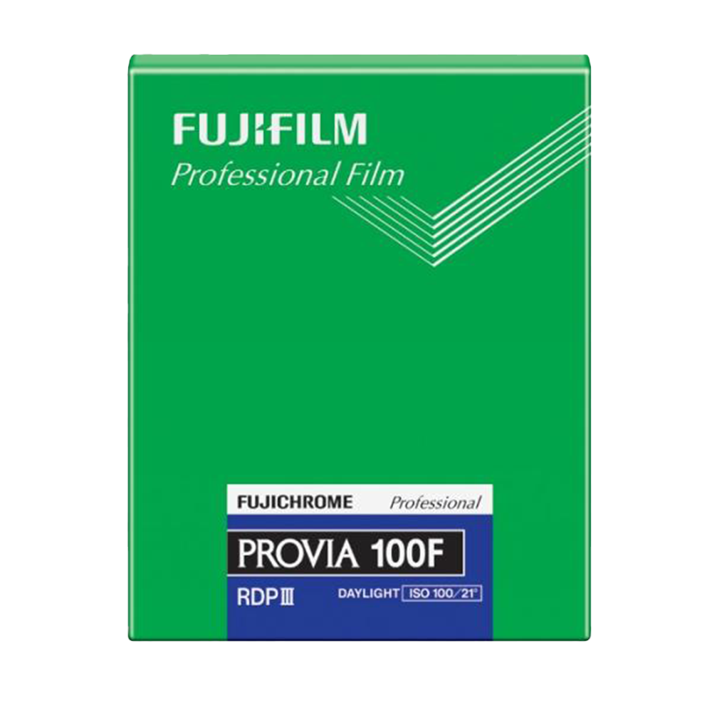 Fuji Fujichrome Provia 100F, 4x5/20 Sheets Color Film