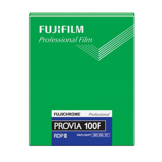 Fuji Fujichrome Provia 100F, 4x5/20 Sheets Color Film