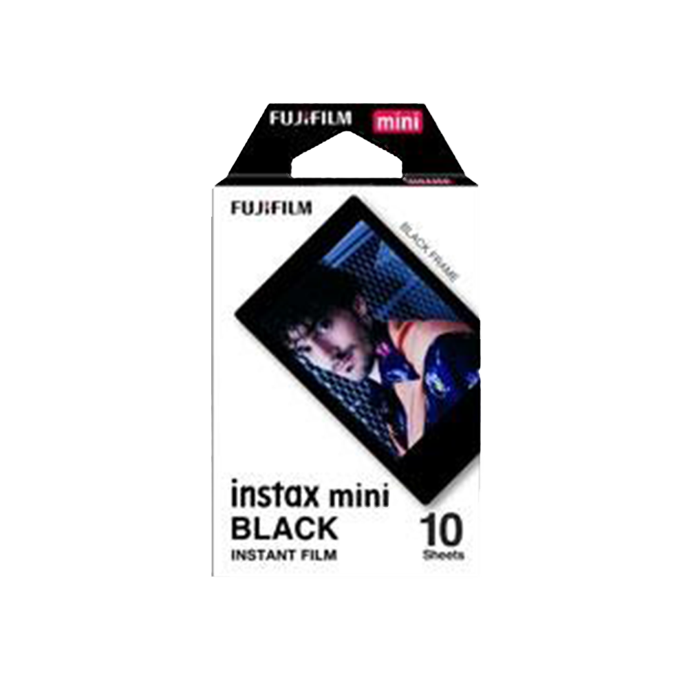 Fuji Instax Mini Black and White Film, 10 Sheets