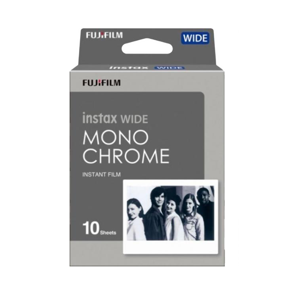 Fujifilm Instax Wide MonoChrome, B&W, 10 Sheets