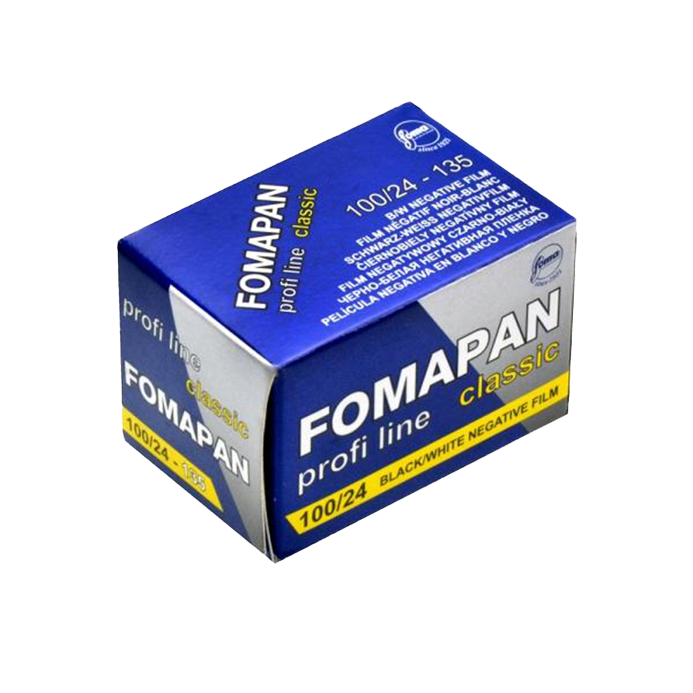 Foma Fomapan 100, 35mm, 24 exp., Black and White Film