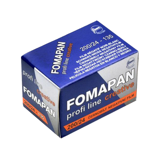 Foma Fomapan 200, 35mm, 24 exp, Black and White Film