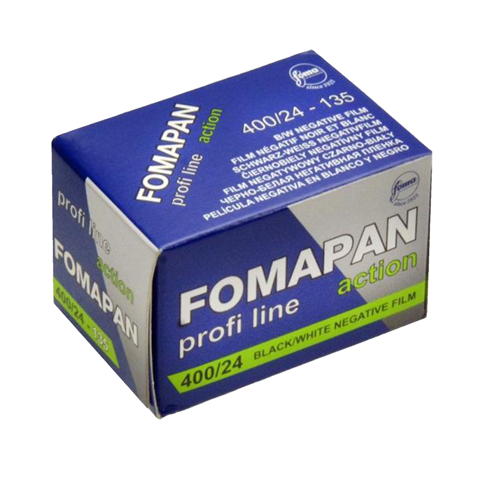 Foma Fomapan 400, 35mm, 24 exp, Black and White Film