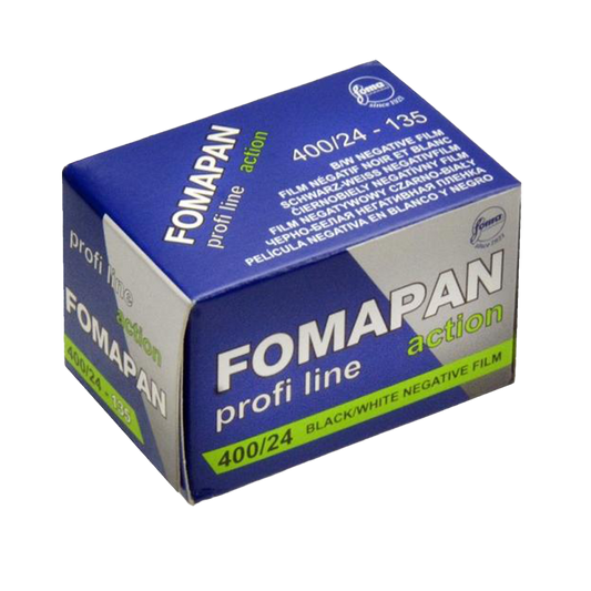 Foma Fomapan 400, 35mm, 24 exp, Black and White Film