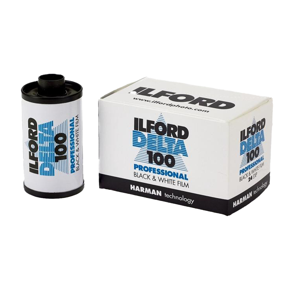 Ilford Delta Pro 100, 35mm, 24 Exp., Black and White Film