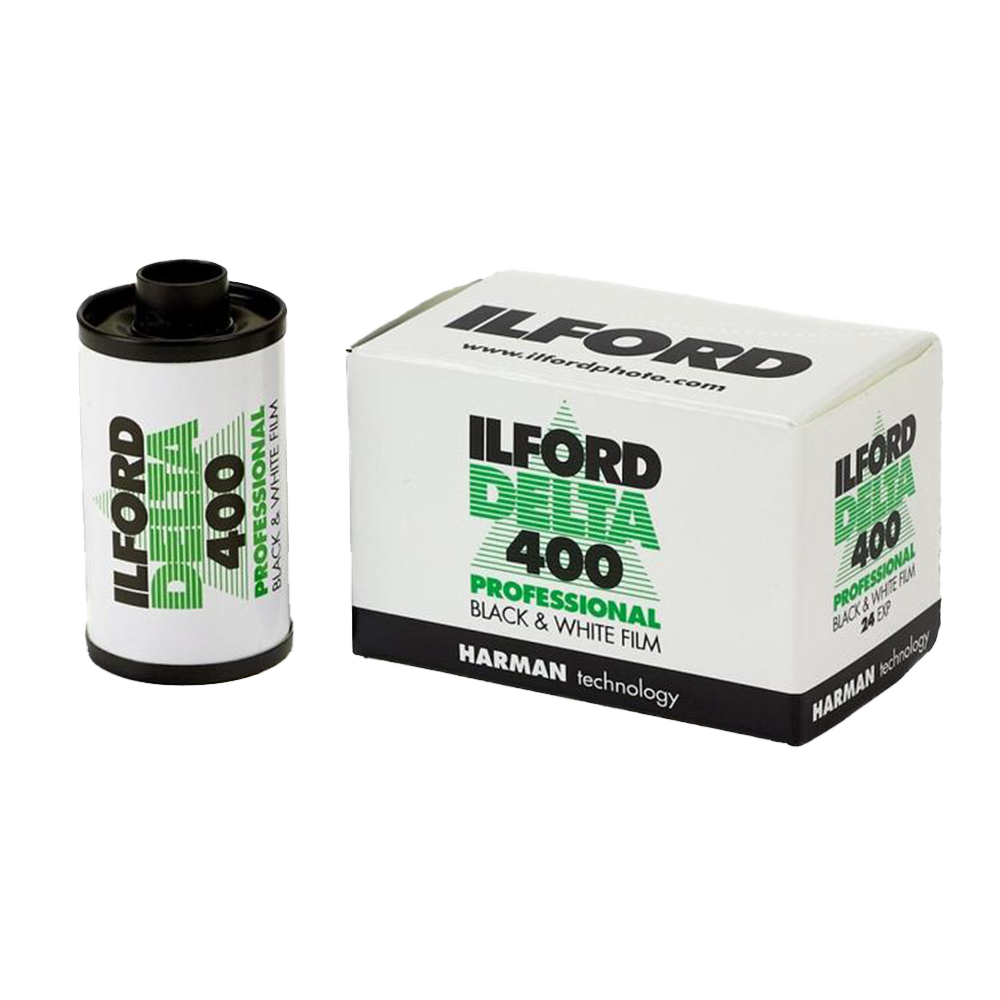 Ilford Delta Pro 400, 35mm, 24 Exp., Black and White Film