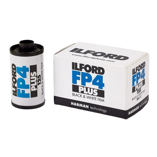 Ilford FP4+, 35mm, 24 exp., Black and White Film