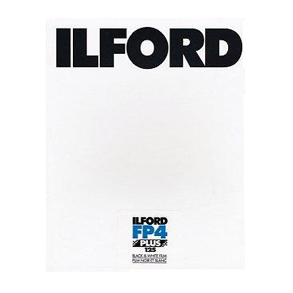 Ilford FP4+, 8x10, 25 Sheets, Black and White Film
