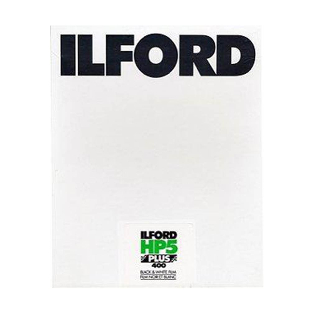 Ilford HP5+, 3.25x4.25, 25 Sheets, Black and White Film