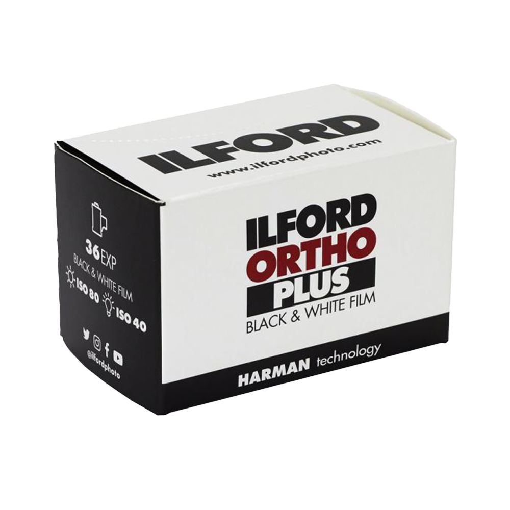 Ilford Ortho Plus, 35mm, 36 Exp., Black and White Film