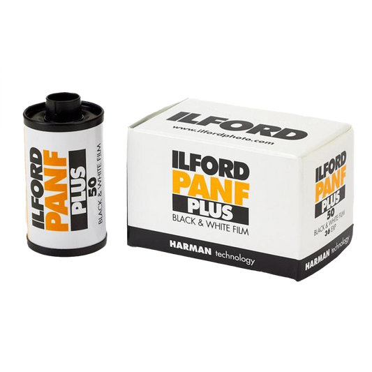 Ilford Pan F+, 35mm, 36 Exp., Black and White Film
