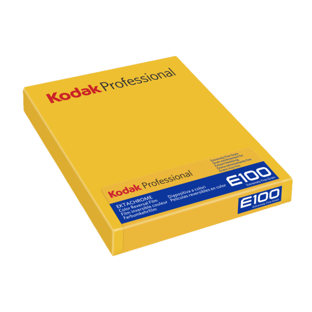 Kodak Ektachrome, 4x5, 10 Sheets, Color Film