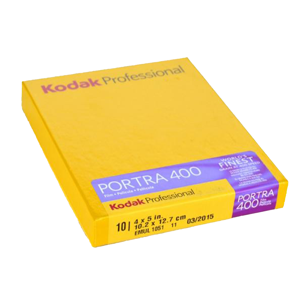 Kodak Portra 400, 4x5, 10 Sheets, Color Film