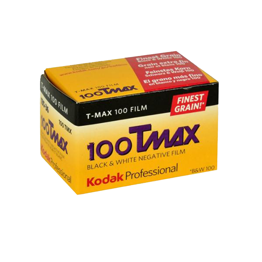 Kodak Professional TMAX 100, 35mm, 36 exp., Black and White Film