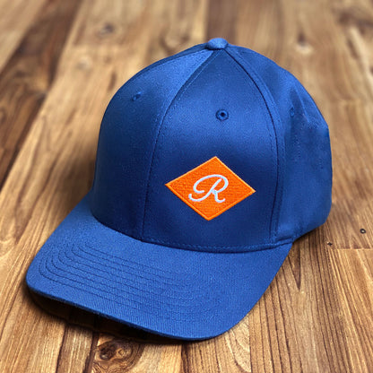Richard Navy Fitted Baseball Cap