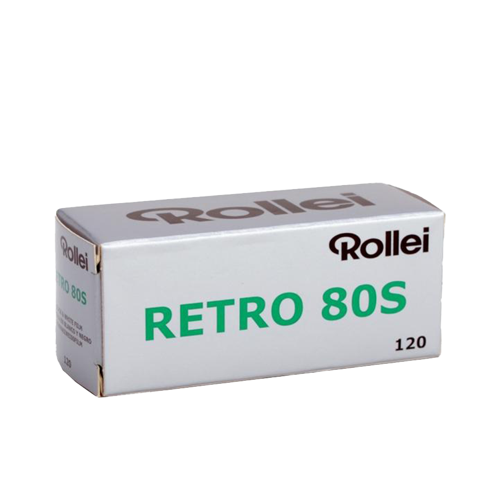 Rollei Retro 80S, 120, Black and White Film