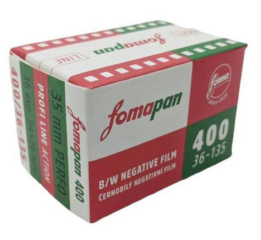 Foma Fomapan 400, 35mm, 36 exp, Black and White Film